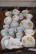 Box of tea wares