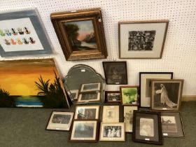 Quantity of general pictures for sale, clearance lot, sold as found