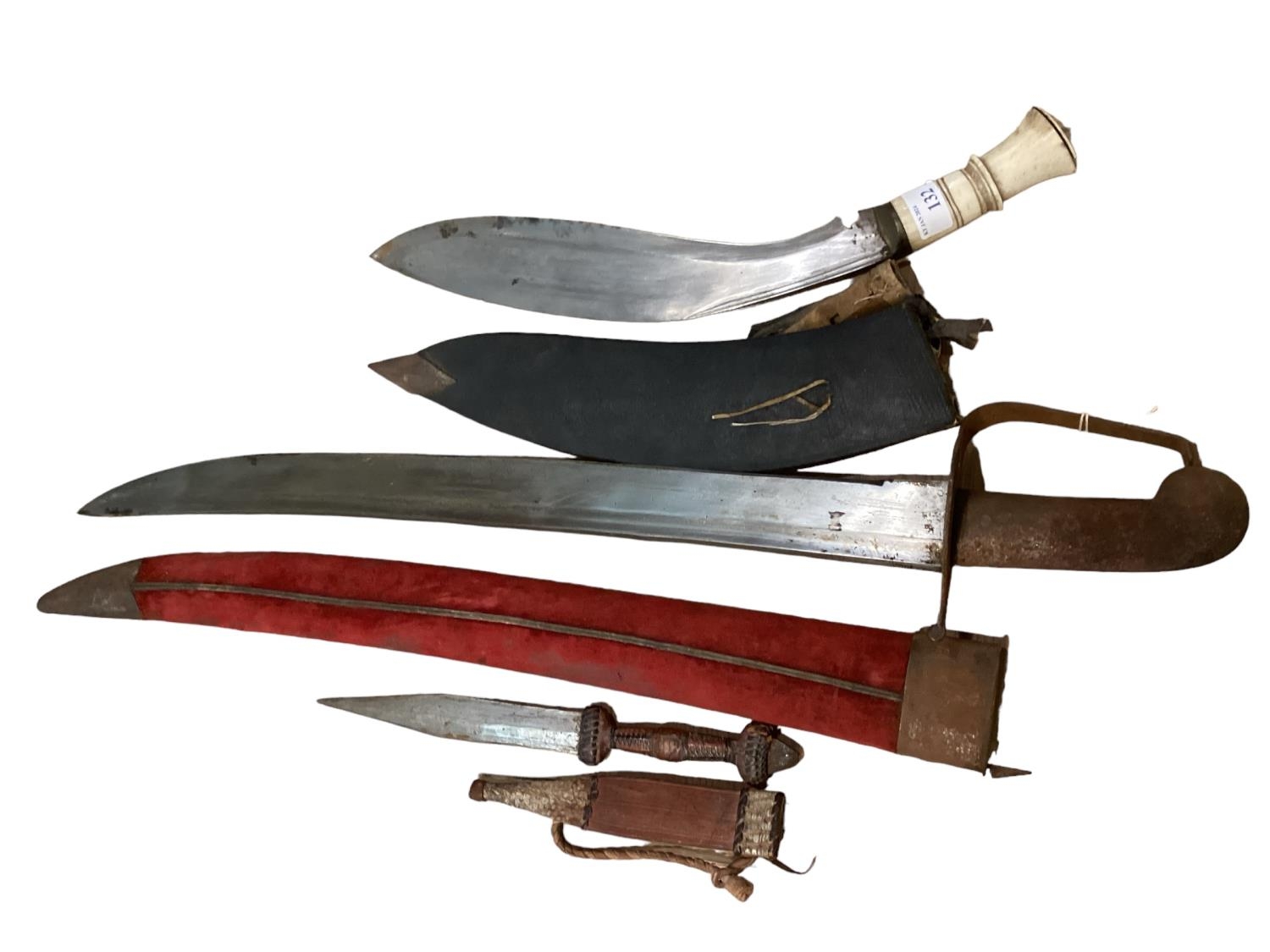 Three daggers, see images for condition and details