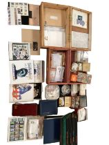 A large collection of loose stamps and first day covers. Please see photos.