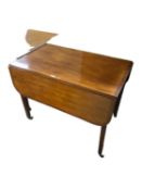 Three pieces of furniture to include a modern cherry wood style light coloured corner cabinet 178.