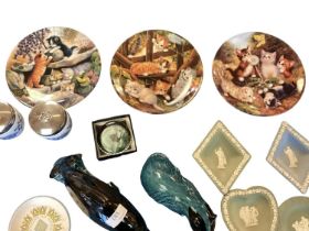 A collection of 20th century ceramics to include Poole and Wedgwood.