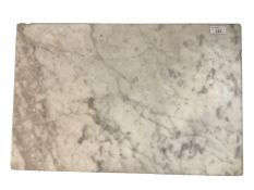 A slab of marble
