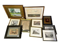 Quantity of pictures and prints , house clearance, sold as seen and with imperfections, see images