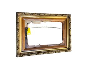 A gilt picture frame, 95cm W x 70cm H. see images for condition