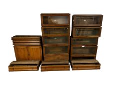 Globe Wernicker bookcases, all from a local county house clearance, as found, see images