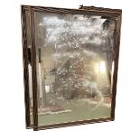 A pair of decorative wall mirrors, country house hotel clearance, all functional and with little