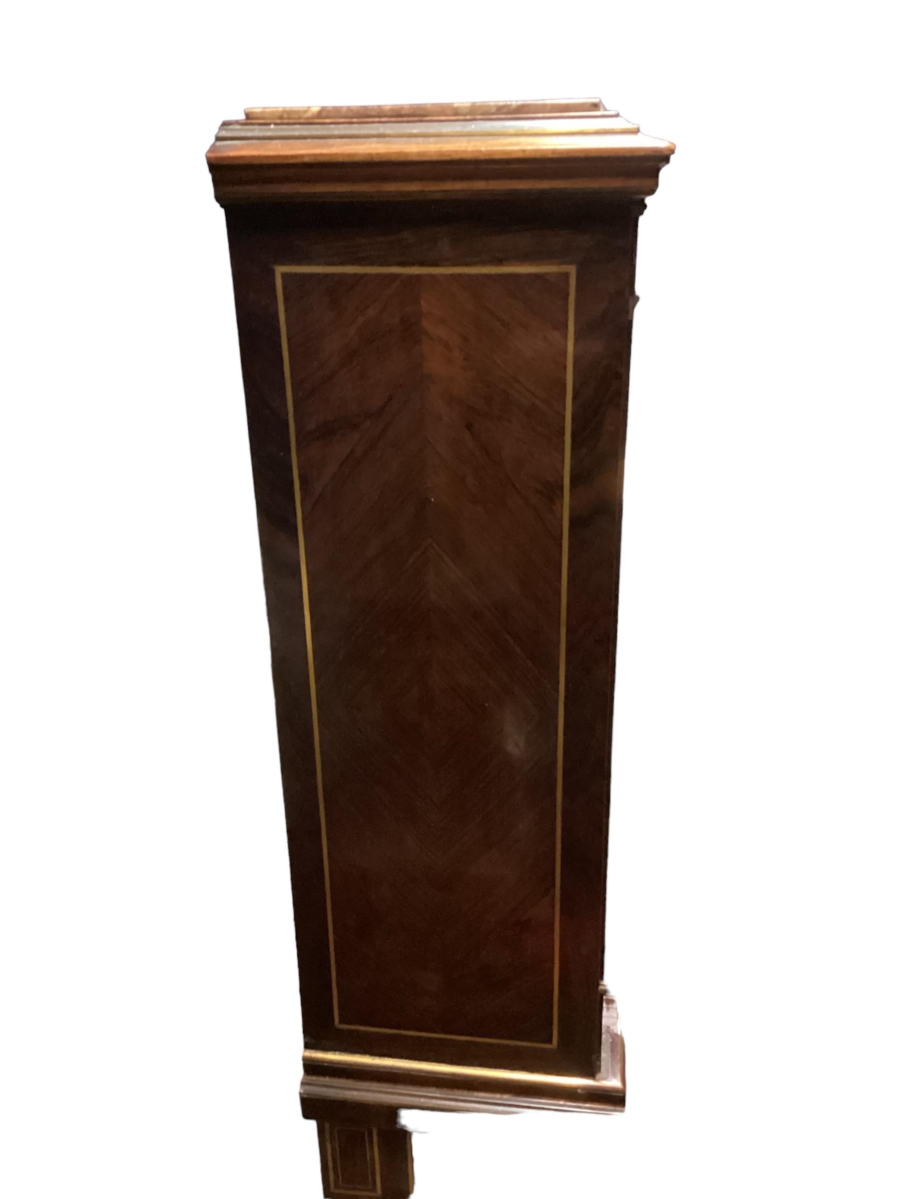 A French Kingwood and satinwood inlaid Bonheur de Jeur - Image 14 of 20