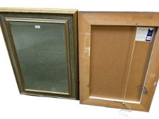 A pair of decorative wall mirrors, country house hotel clearance, all functional and with little