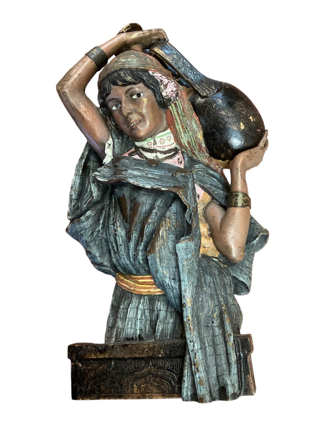 After Marcel Debut (1865 - 1933), a pair of spelter figures "The Water Carriers" etched signature to - Image 6 of 11