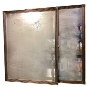 A pair of decorative wall mirrors, country house hotel clearance, all functional and with little