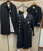 A ladies Naval uniform comprising of Jacket, coat, cape and skirt, label Moseley & Pousford Lt