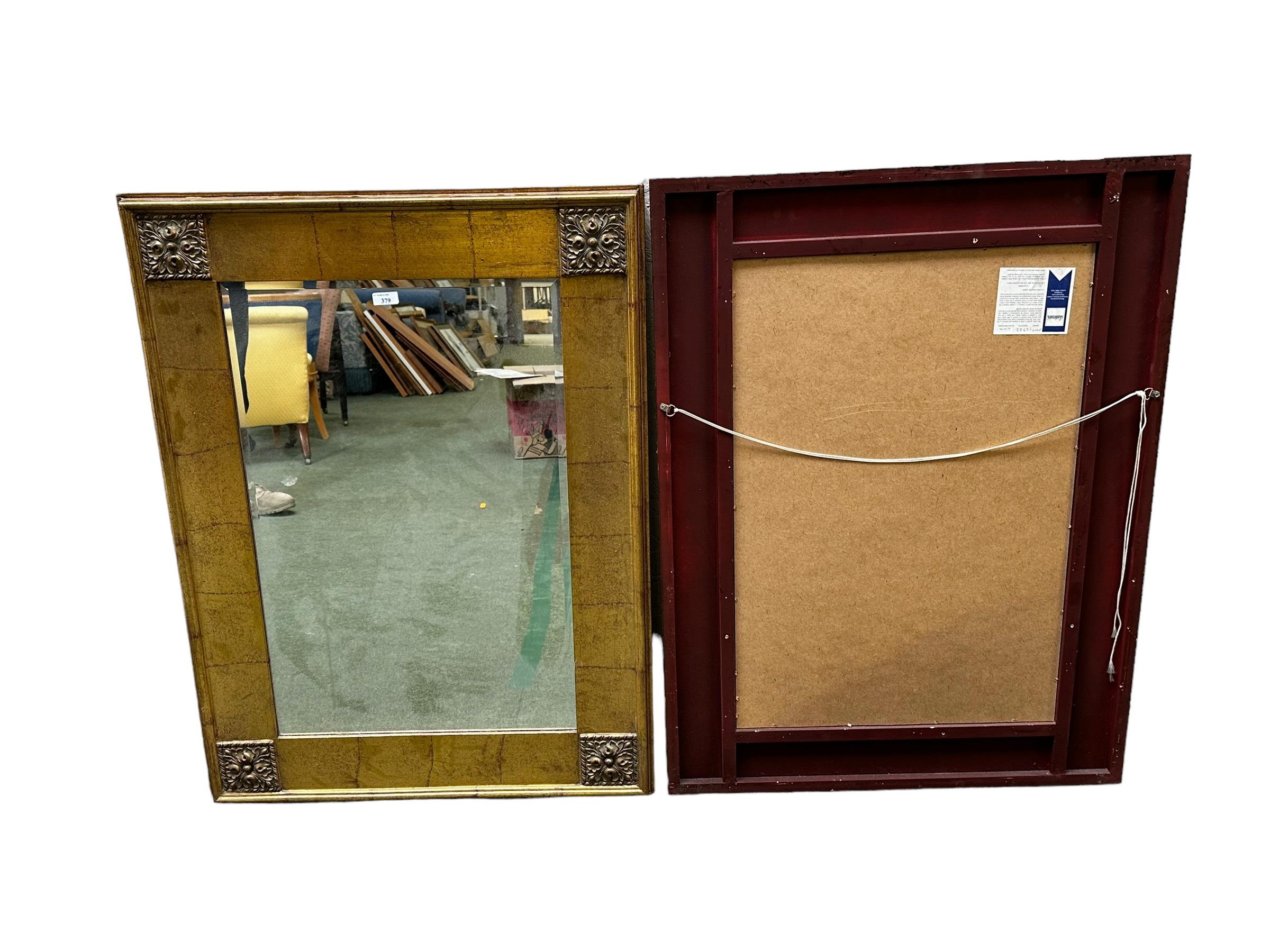 A pair of decorative wall mirrors, country house hotel clearance, all functional and with little - Image 6 of 6