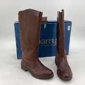 Pair of ladies brown DUBARRY boots, in original box, size 38, condition- minor wear, some minor