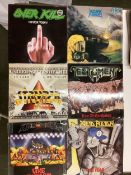 25 (approx) various vinyl albums, to include, Armored Saint, Acid Reign, Testament, Keel, Tankard,