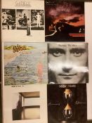 22 (approx) various vinyl albums, to include. Genesis, Phil Collins, Mike and Mechanics, Dire