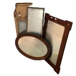 A quantity of wall mirrors