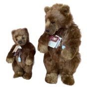 Limited Charlie Bears, Helena and Hope, no box, with certificate, condition as new