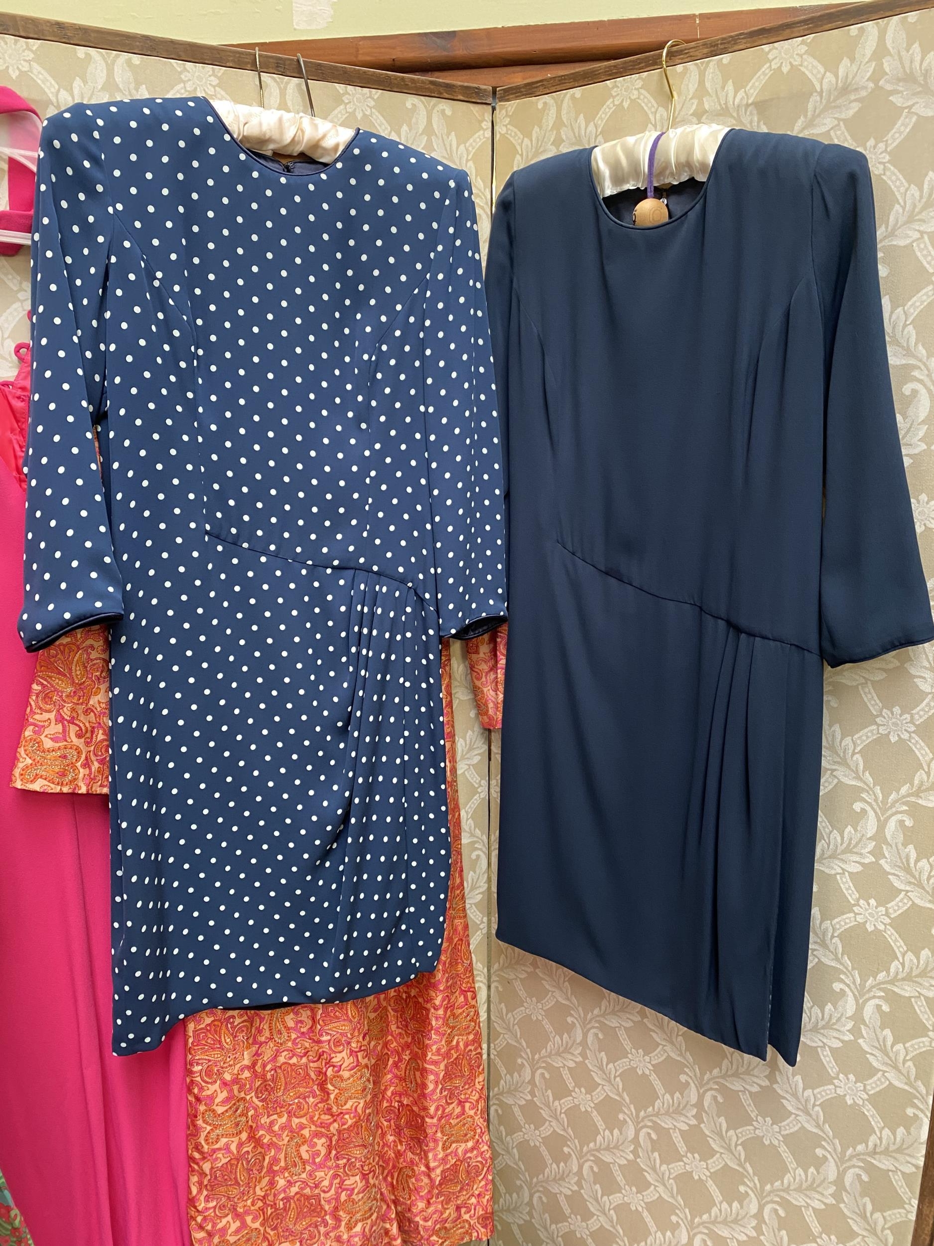 A quantity of good quality designer and vintage dresses, two include two Catherine Walker (approx - Image 4 of 10