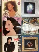 14 (approx) various vinyl albums, to include. Prince, Diana Ross, The Jackson 5, Michael Jackson,