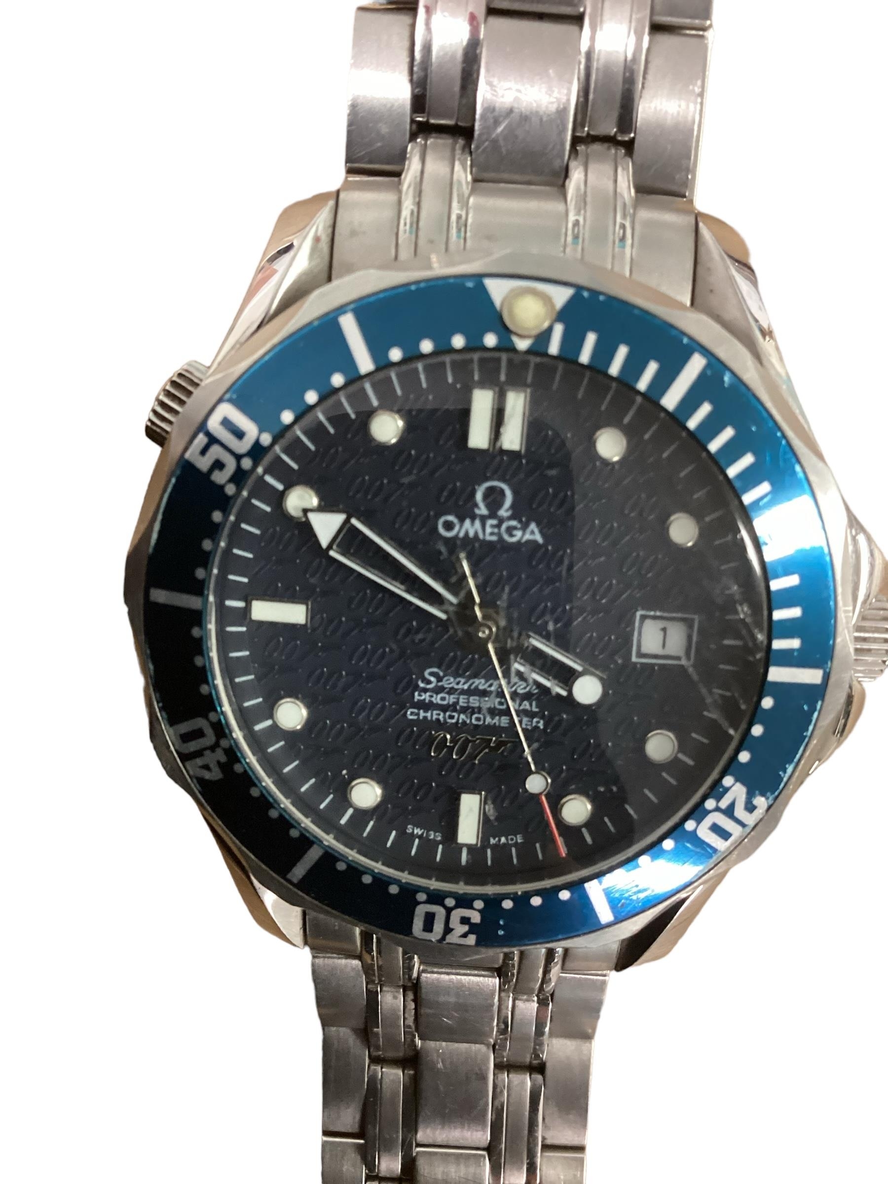 An Omega Seamaster, 007 Special Edition - Image 2 of 4