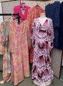 A quantity of good quality designer and vintage dresses, two include two Catherine Walker (approx