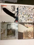 Lez Zeppelin, 4 albums, varying condition. See photos for more details.