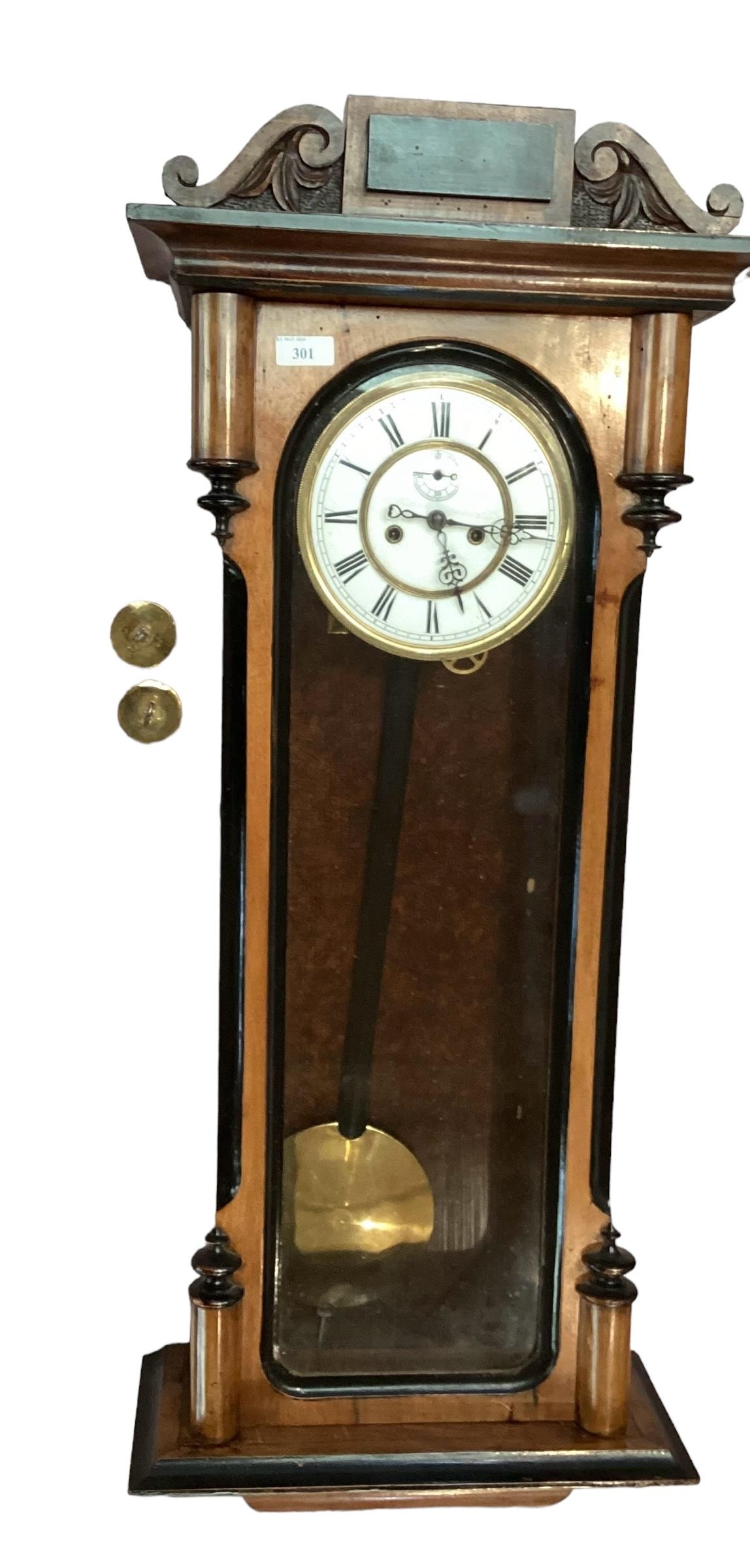 A Vienna wall clock