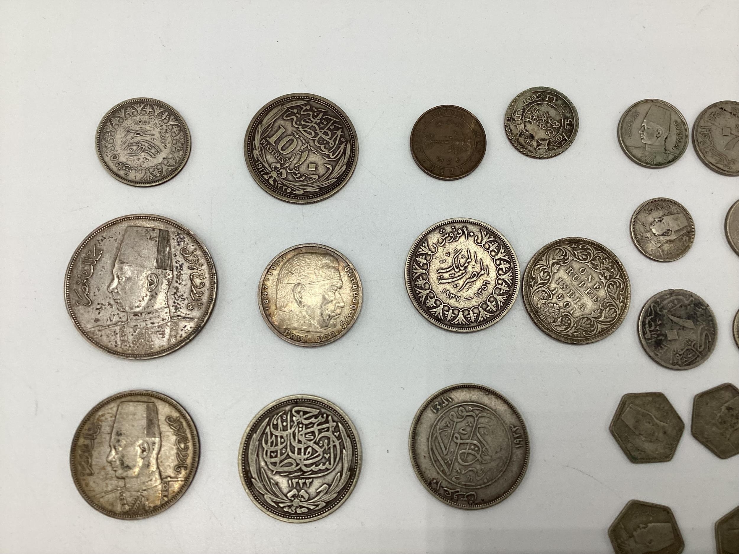 Quantity of 20th century Egyptian coinage. - Image 3 of 3