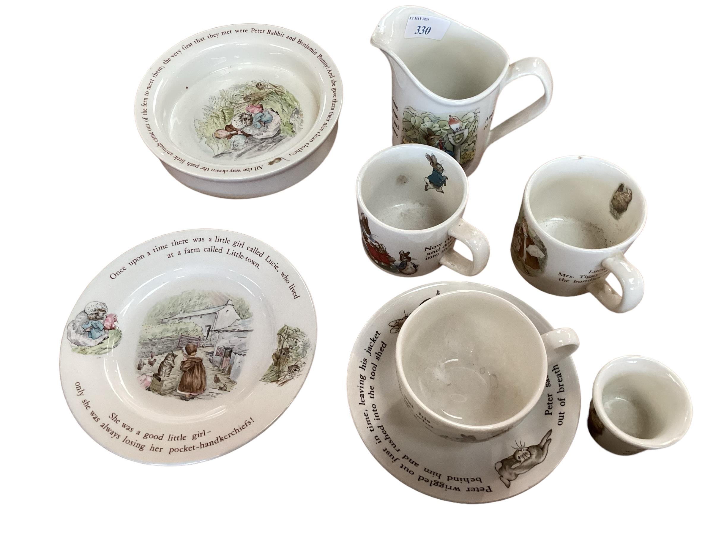 A quantity of Beatrix Potter books and china - Image 4 of 4