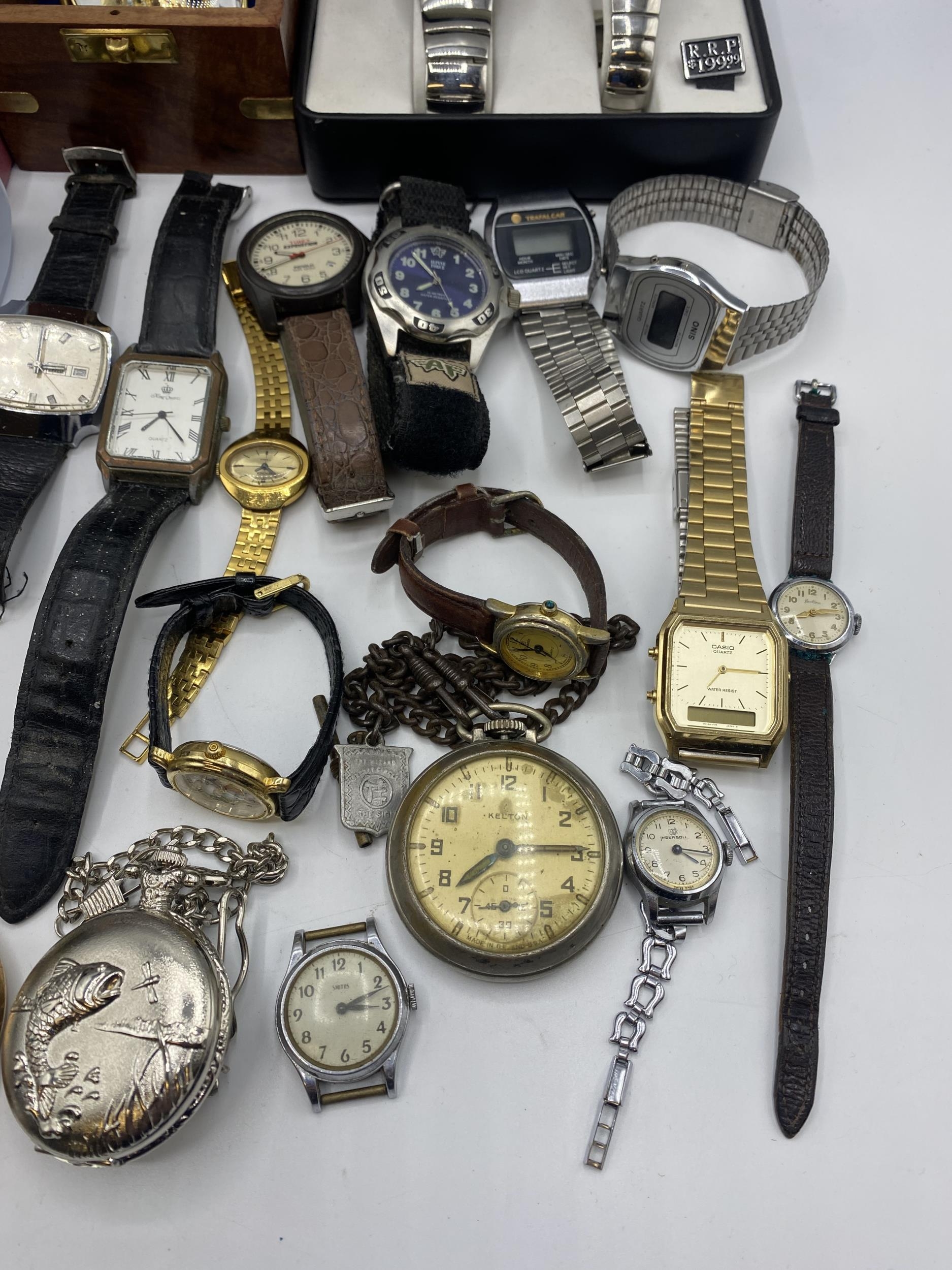 A collection of High Street fashion and vintage watches to include Smiths. - Image 2 of 10