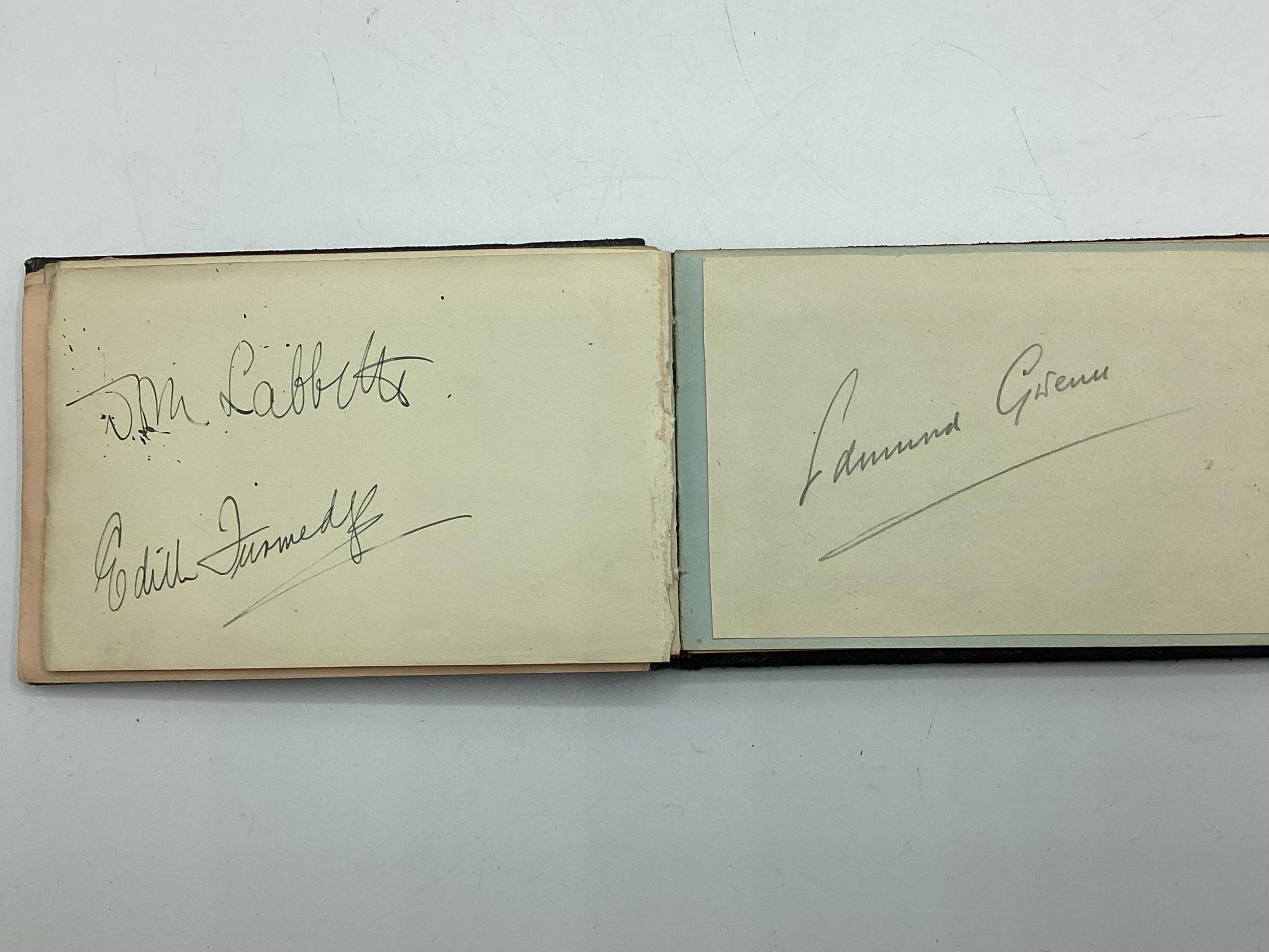 An Autograph book. see images for names - Image 17 of 22