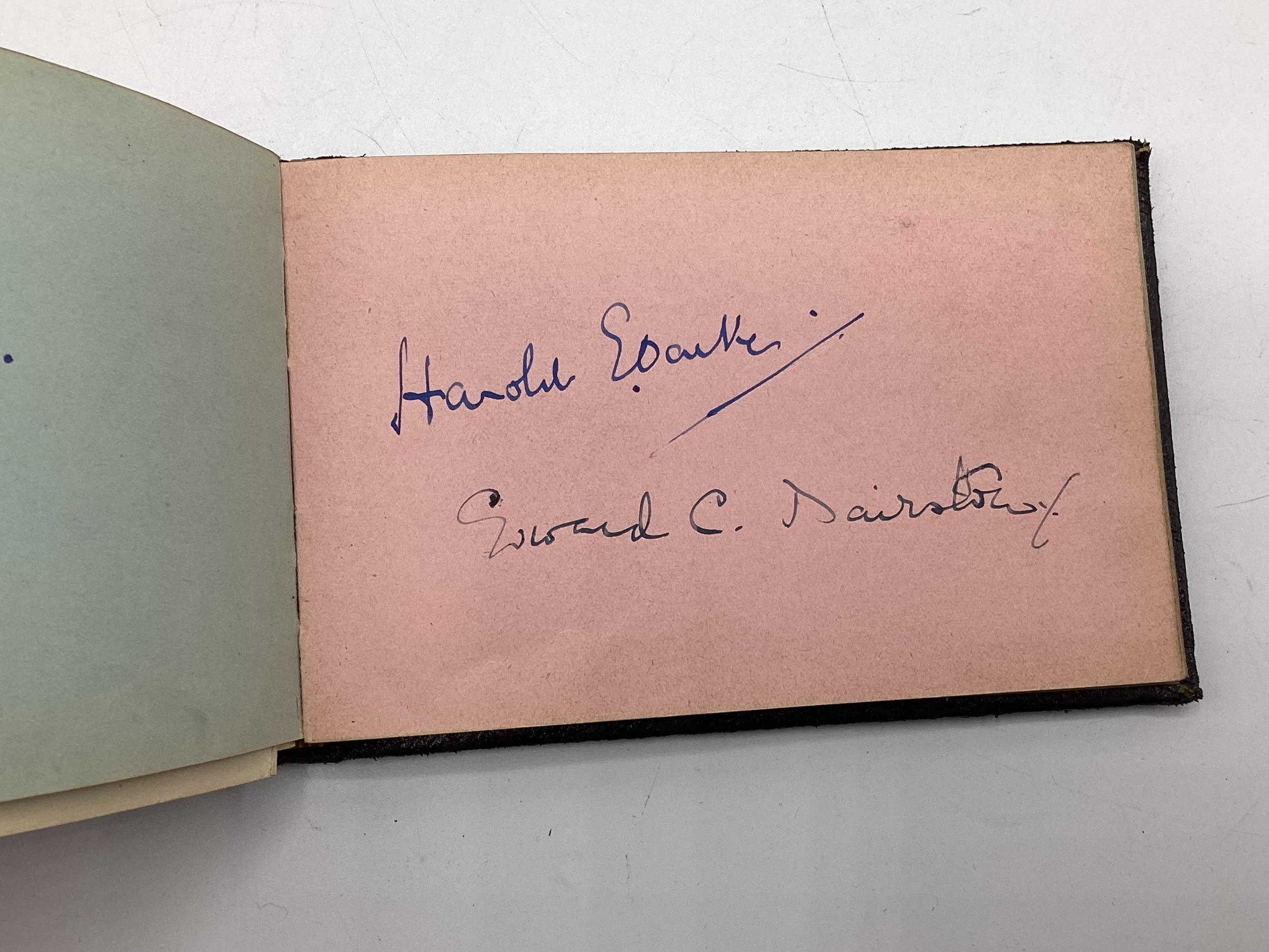 An Autograph book. see images for names - Image 20 of 22