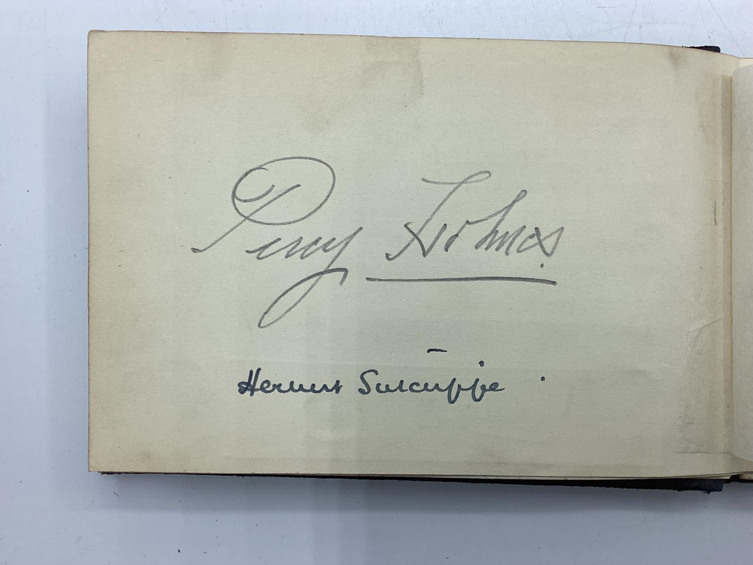 An Autograph book. see images for names - Image 6 of 22