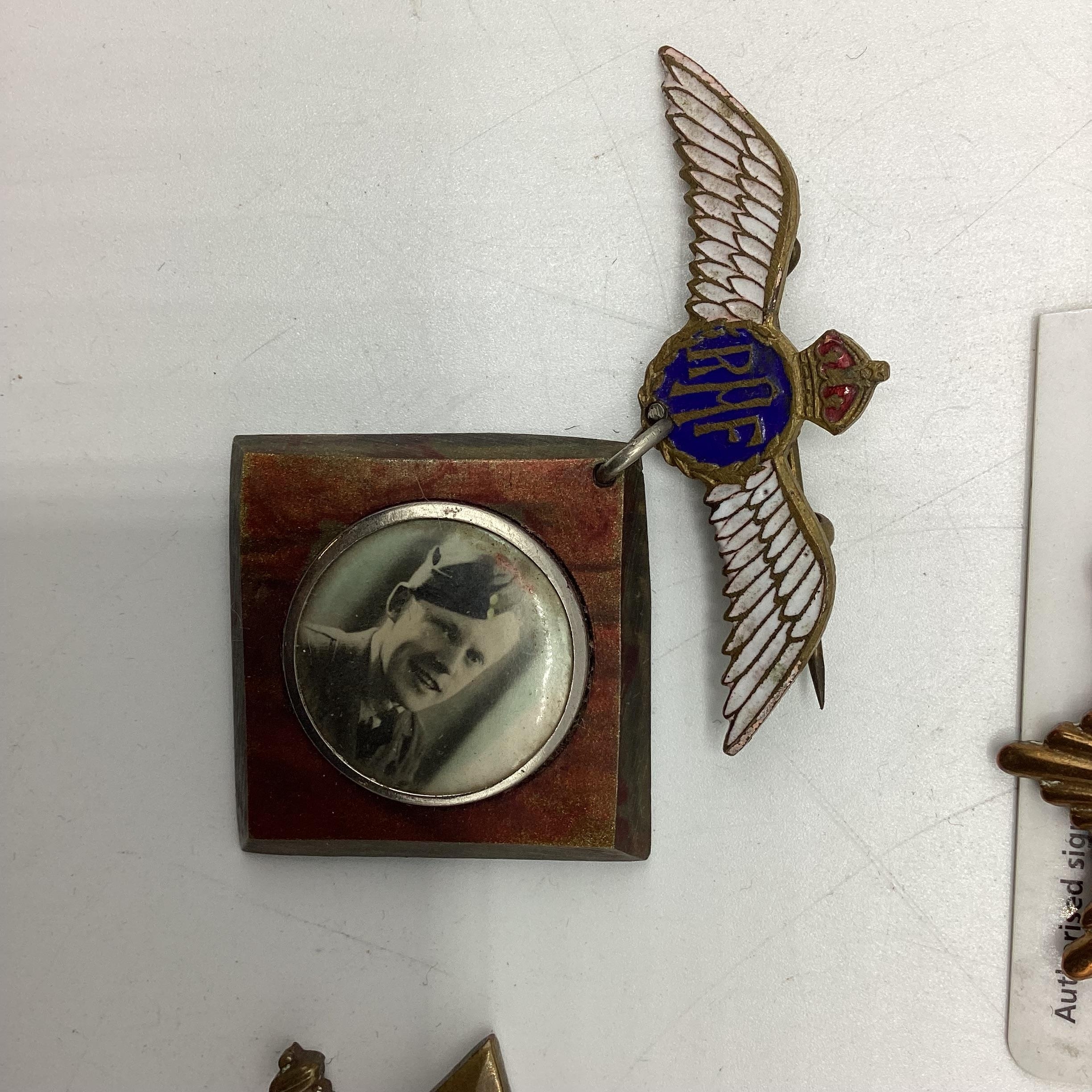 A World War I trio of medals to PNR M.Whale Royal Engineers together with medal group 'General - Image 3 of 7