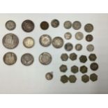 Quantity of 20th century Egyptian coinage.