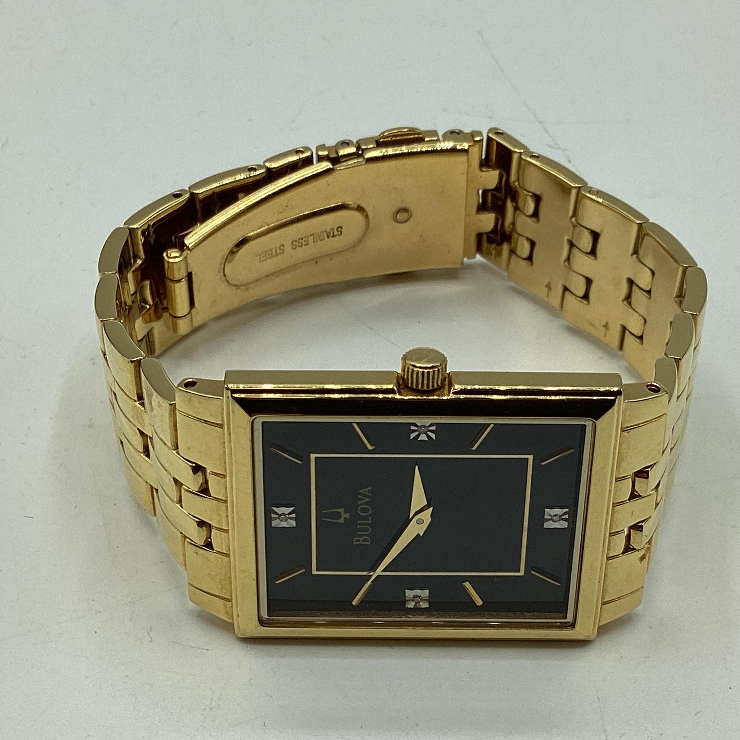 A boxed watch, Bulova, as found, not tested - Image 4 of 5