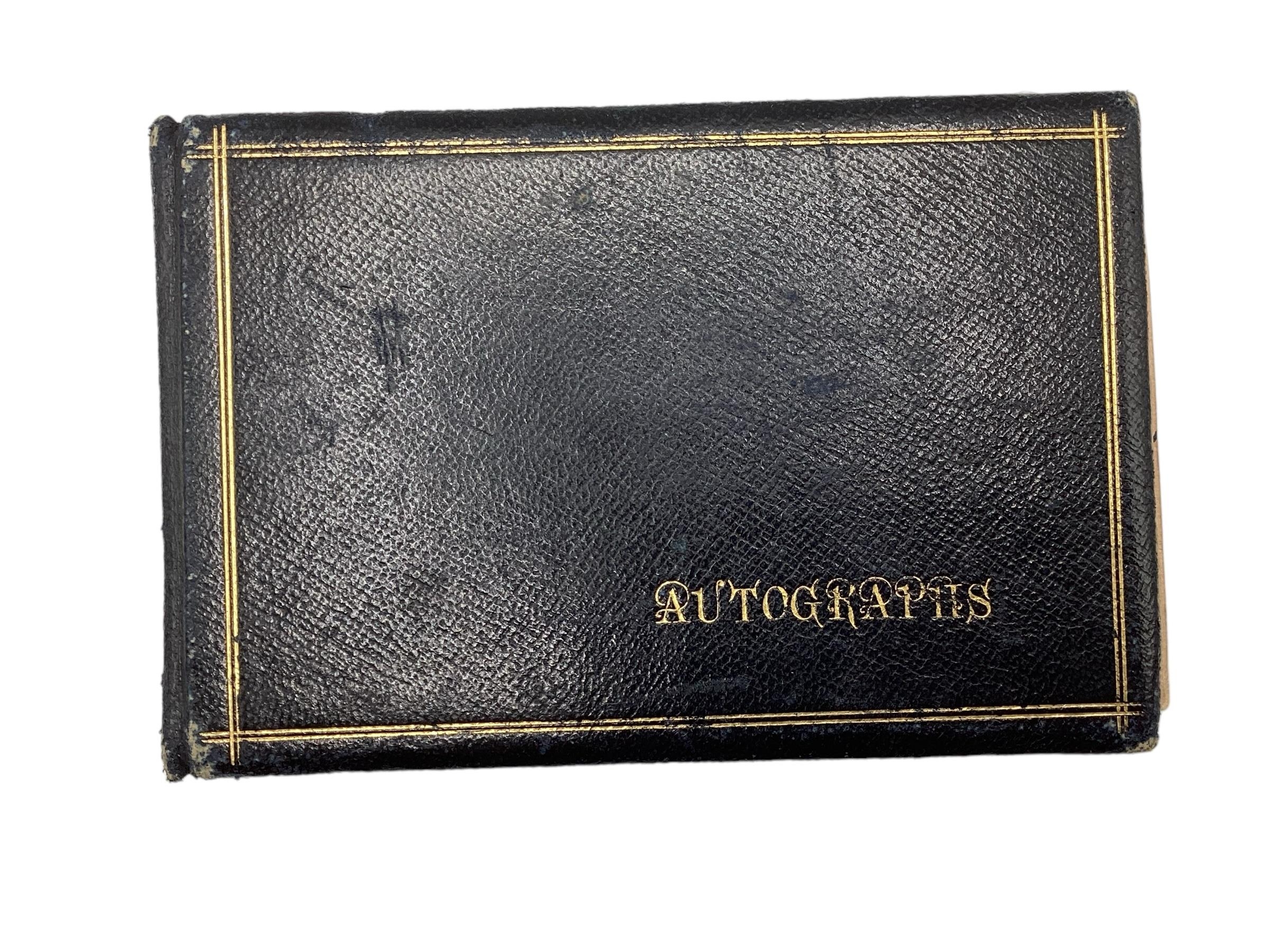 An Autograph book. see images for names