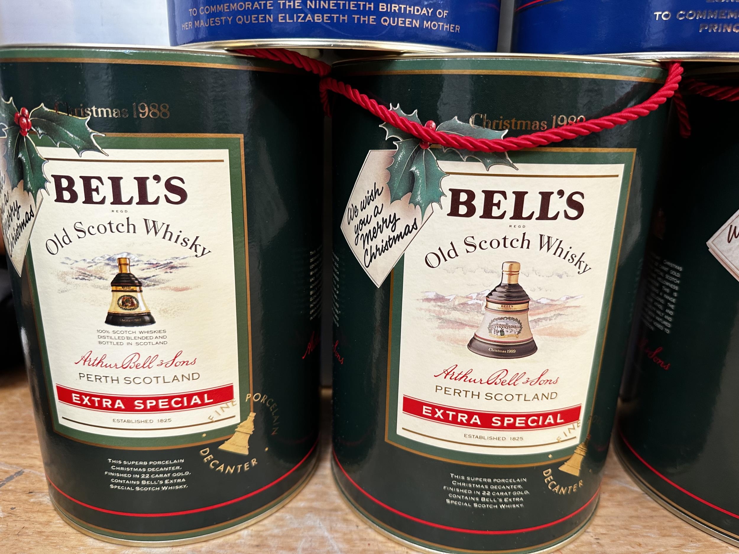 Seven bottle of Bells Royal Decanter Old Scotch Whiskey. All in presentation tins. - Image 2 of 6