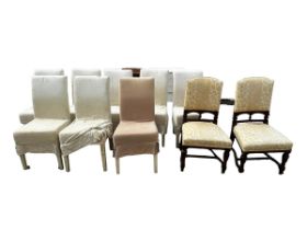 10 various dining chairs, see all photos