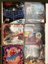 Vinyl records circa 18, see photos for a selection of albums, Slaughter Stick It To Ya, Atom Seed