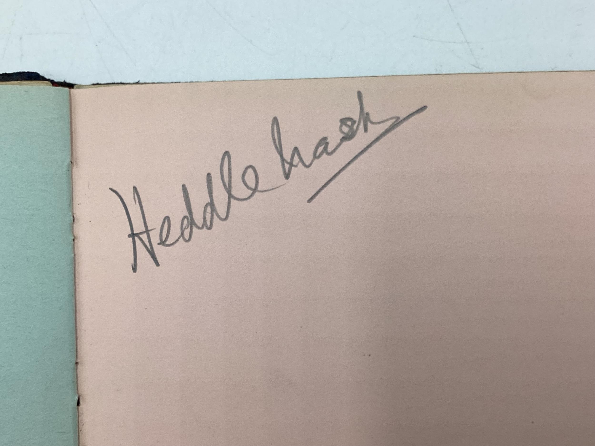 An Autograph book. see images for names - Image 15 of 22