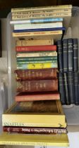 A quantity of hardback and other vintage sporting books, including Hunting and cricket, "Three