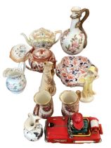 A quantity of china to include Royal Worcester, figurines, etc, see all images