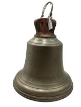 A large Second world War Royal Air Force, Air Ministry 'scramble bell' dated 1940 marked with
