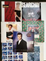 Vinyl records, seven. Hazel Dean, Wham, Bros, Wet Wet Wet etc. See photos for Album Covers.