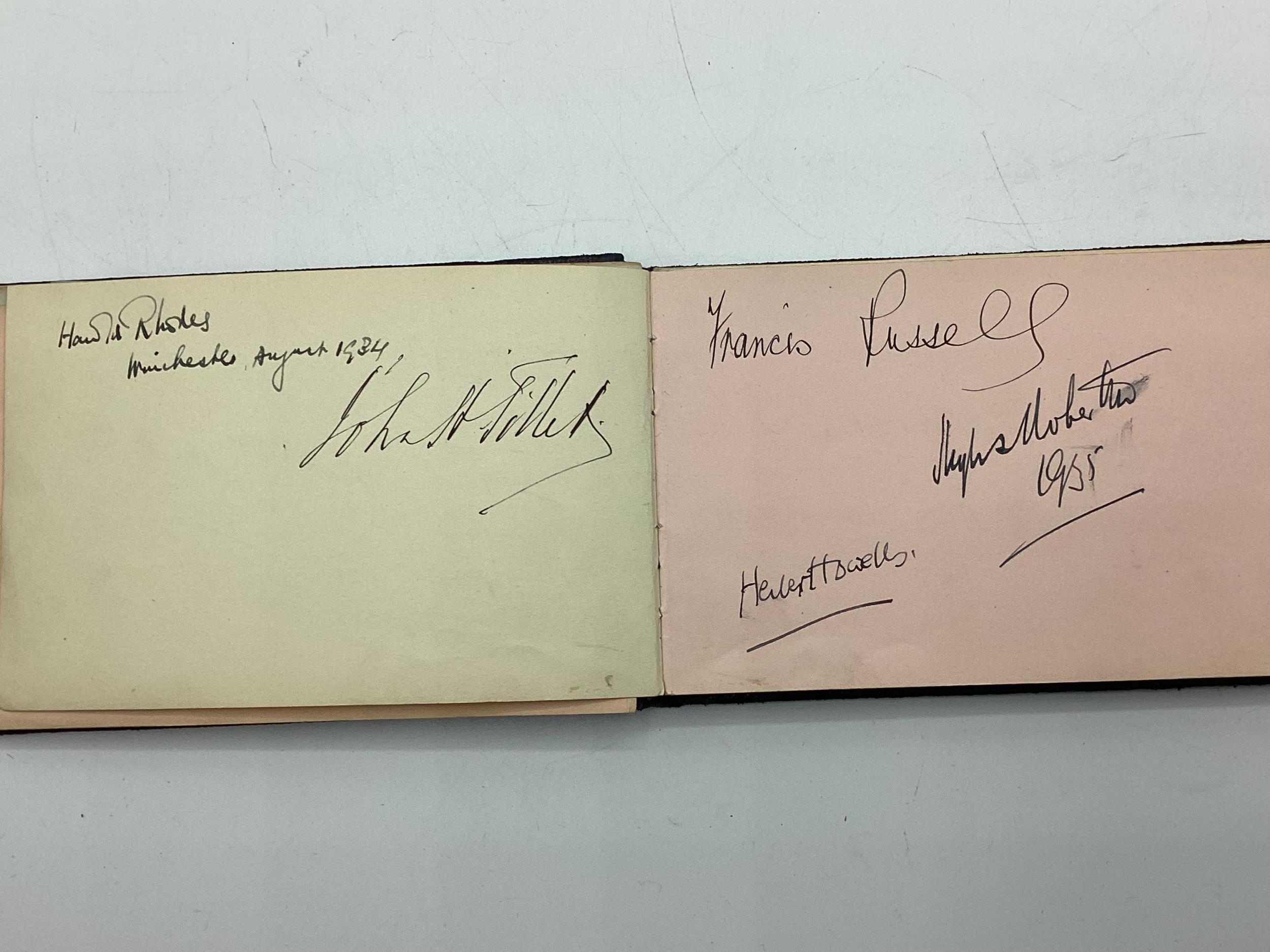 An Autograph book. see images for names - Image 12 of 22