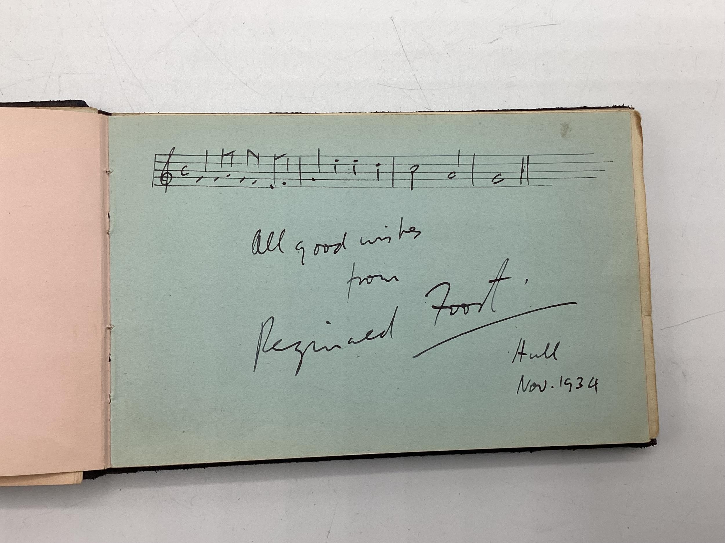 An Autograph book. see images for names - Image 13 of 22