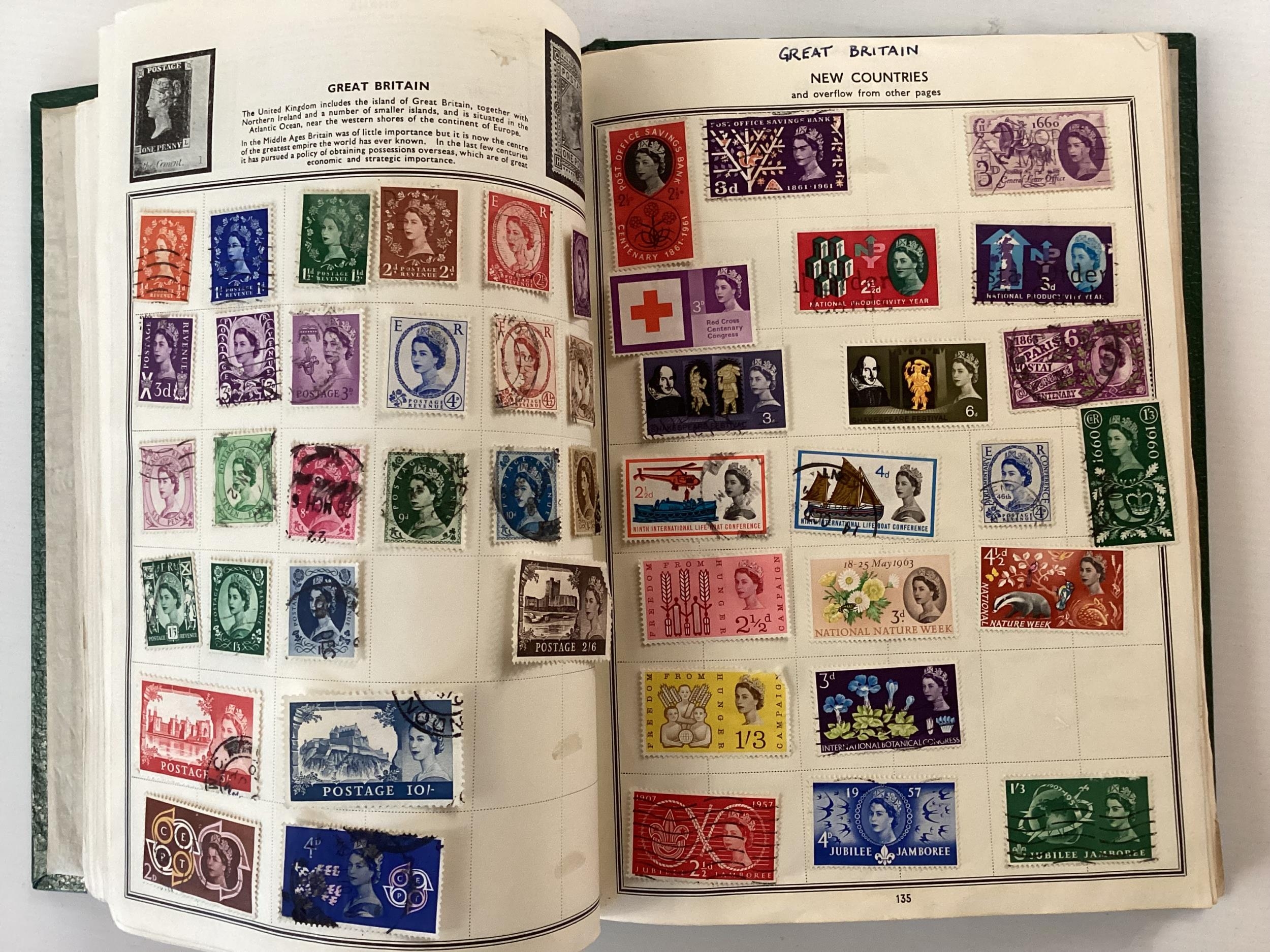 A Stamp Album, C20th, World, Europe and other loose stamps - Image 5 of 8