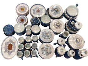 A large quantity of Denby china